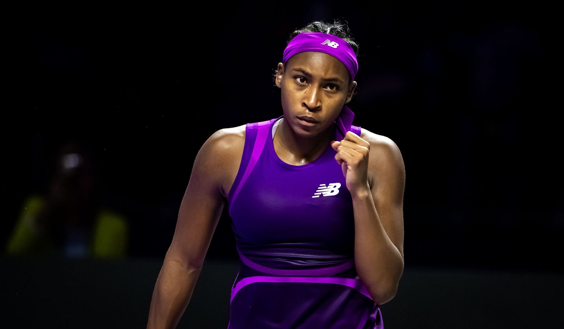 Coco Gauff during the 2024 WTA Finals (Image source: Getty)