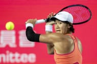 Wang at the 2024 Hong Kong Tennis Open (Source: Getty)