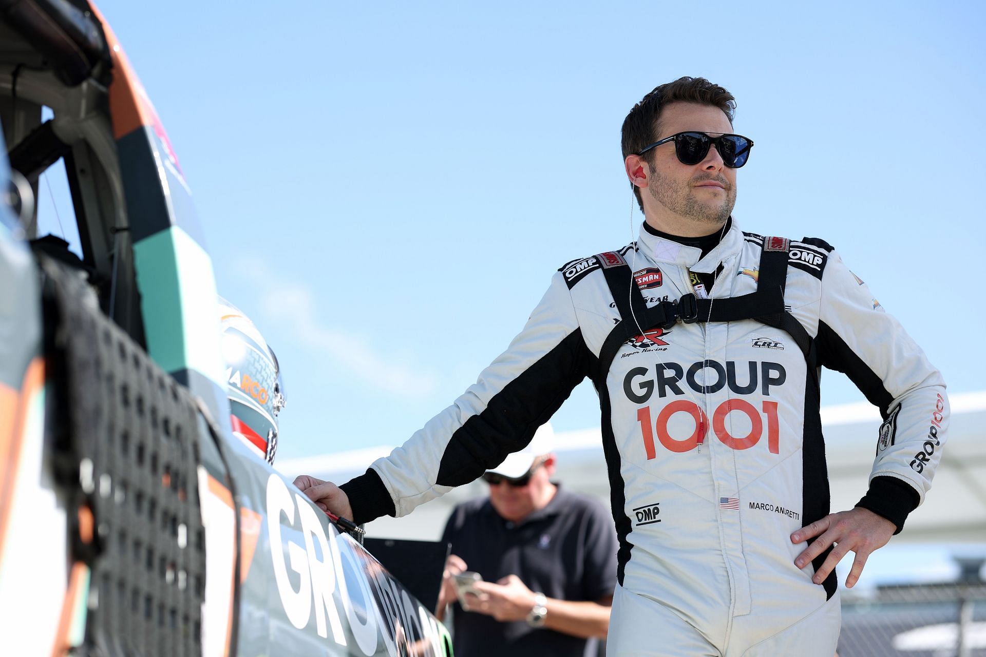 Marco Andretti at the NASCAR Craftsman Truck Series Baptist Health 200 - Source: Getty