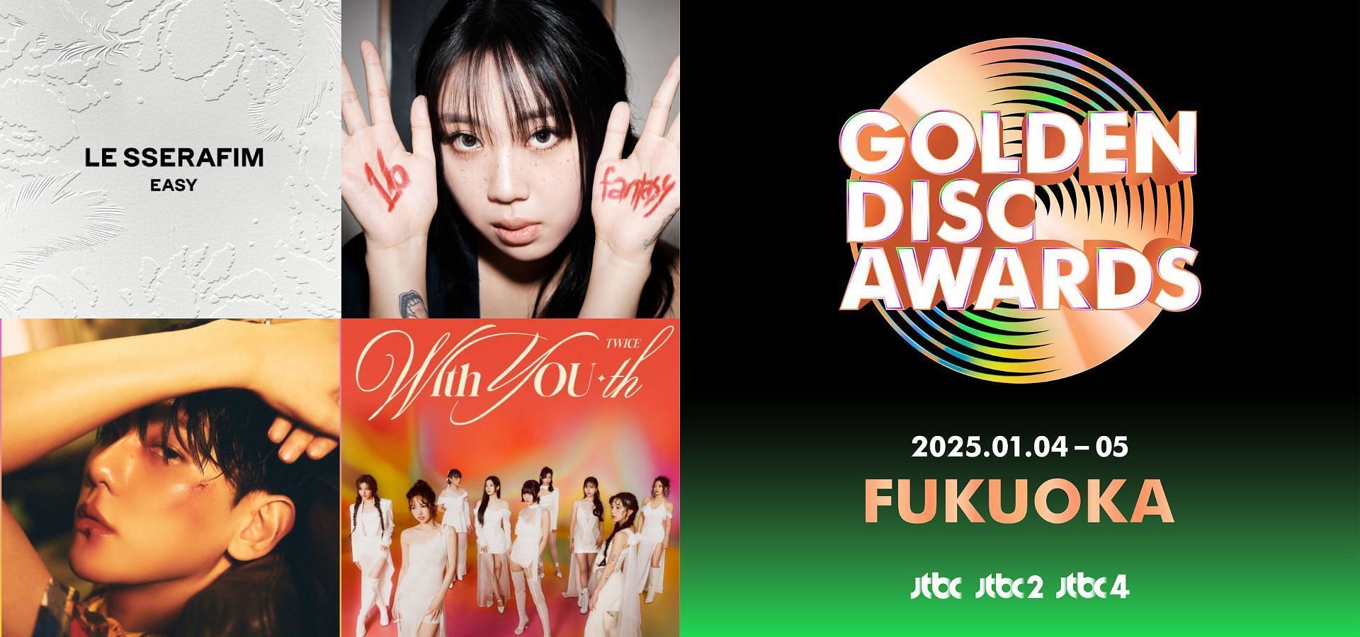 The 39th Golden Disc Awards complete nominations list: ENHYPEN, BABYMONSTER, ATEEZ &amp; more. (Images via X/@GoldenDisc_en)