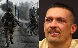 Ukrainian soldier's letter from the front lines moves Oleksandr Usyk to tears ahead of Tyson Fury rematch: "We are rooting for you"