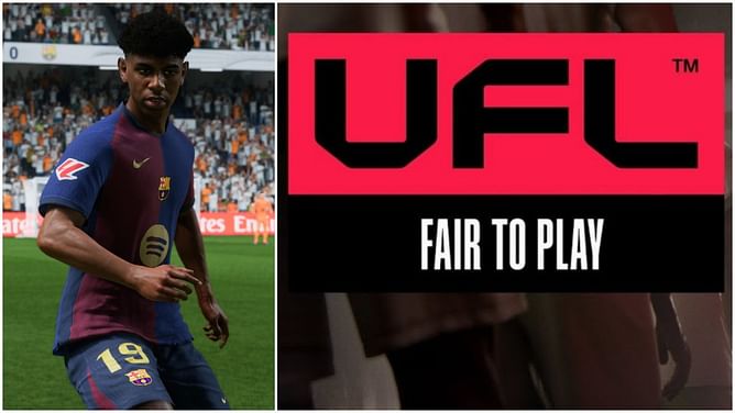 EA FC 25 vs UFL: Lamine Yamal player rating and stats comparison