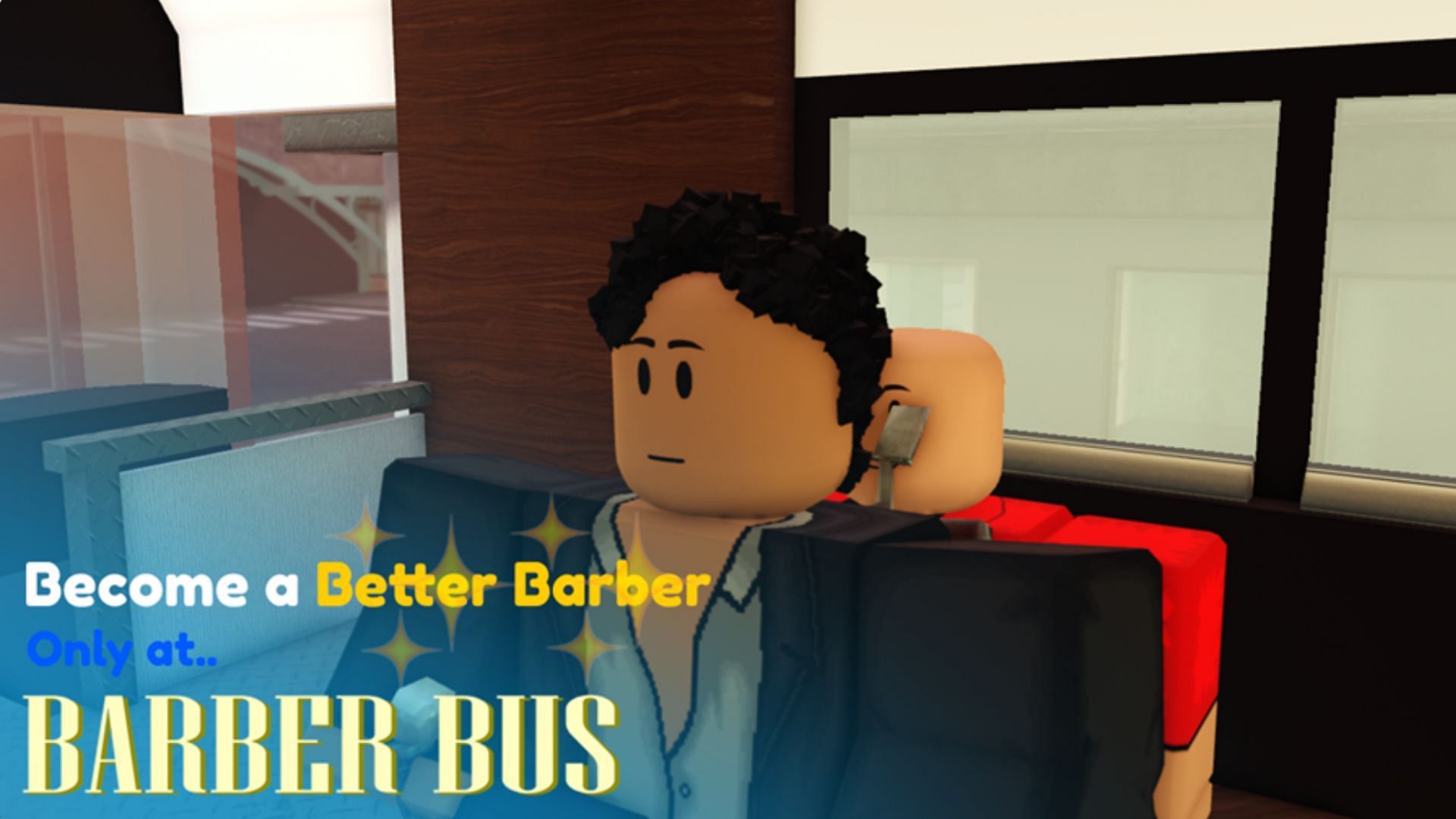 Free Active codes in Barber Bus (Image via Roblox)