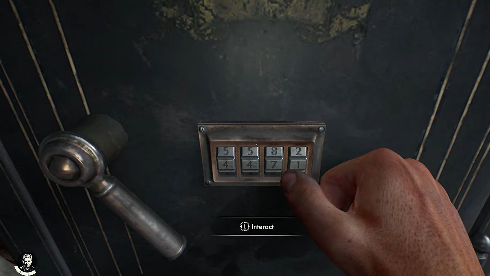 Enter the code 4471 into the safe (Image via Bethesda)