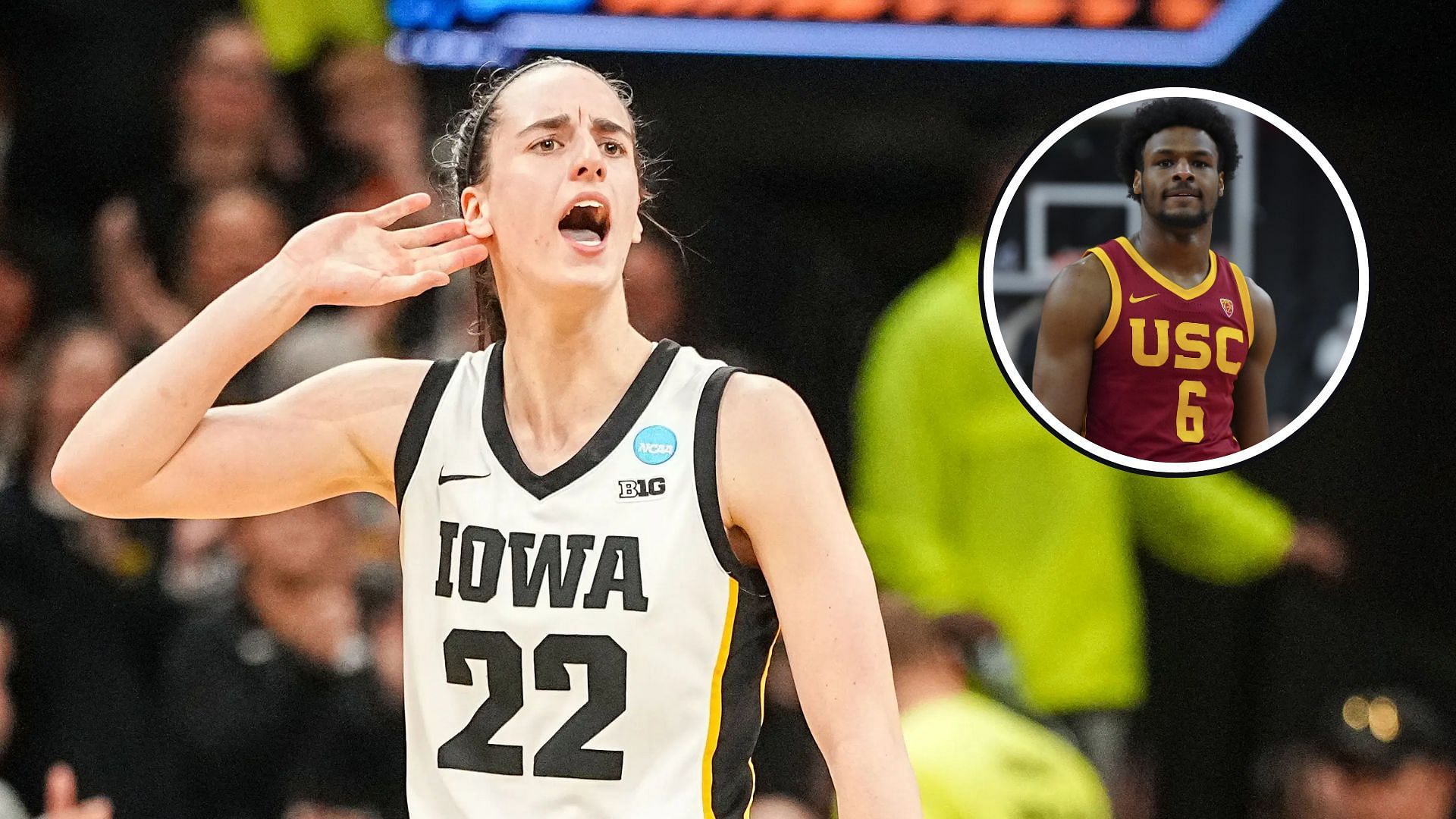 Another Caitlin Clark record under threat from Bronny James