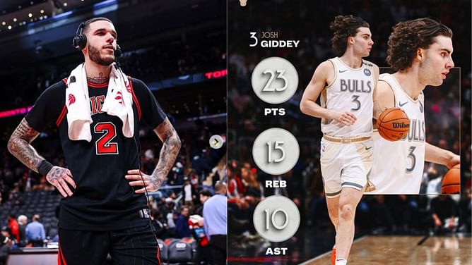 Josh Giddey drops 2-word acknowledgement to Lonzo Ball's praise after stellar triple-double outing