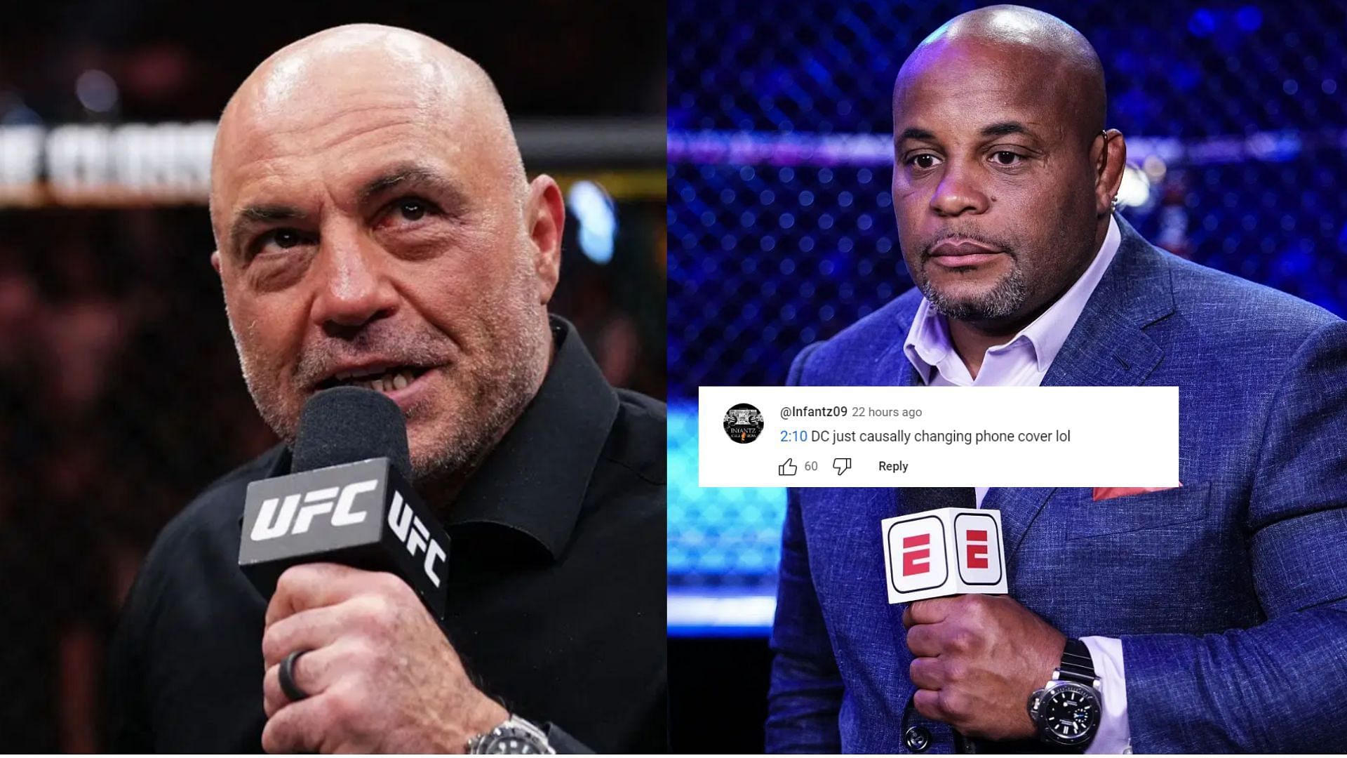 Joe Rogan (left) and Daniel Cormier (right) are friends [Image courtesy: Getty Images]