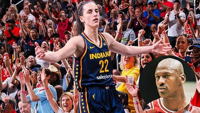 Caitlin Clark snubs Michael Jordan as Fever superstar reveals her GOAT. (Image Source: Indiana Fever/X and Getty)