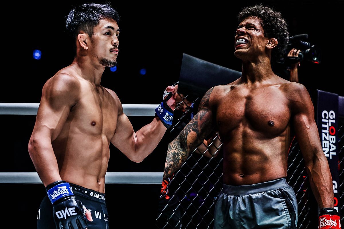 Yuya Wakamatsu (left) Adriano Moraes (right) [Photos via: ONE Championship]