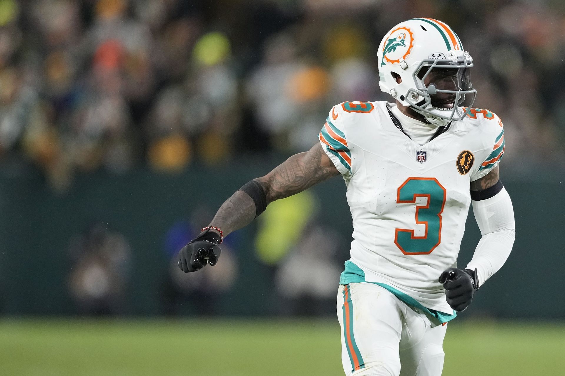 Odell Beckham Jr at Miami Dolphins v Green Bay Packers - Source: Getty