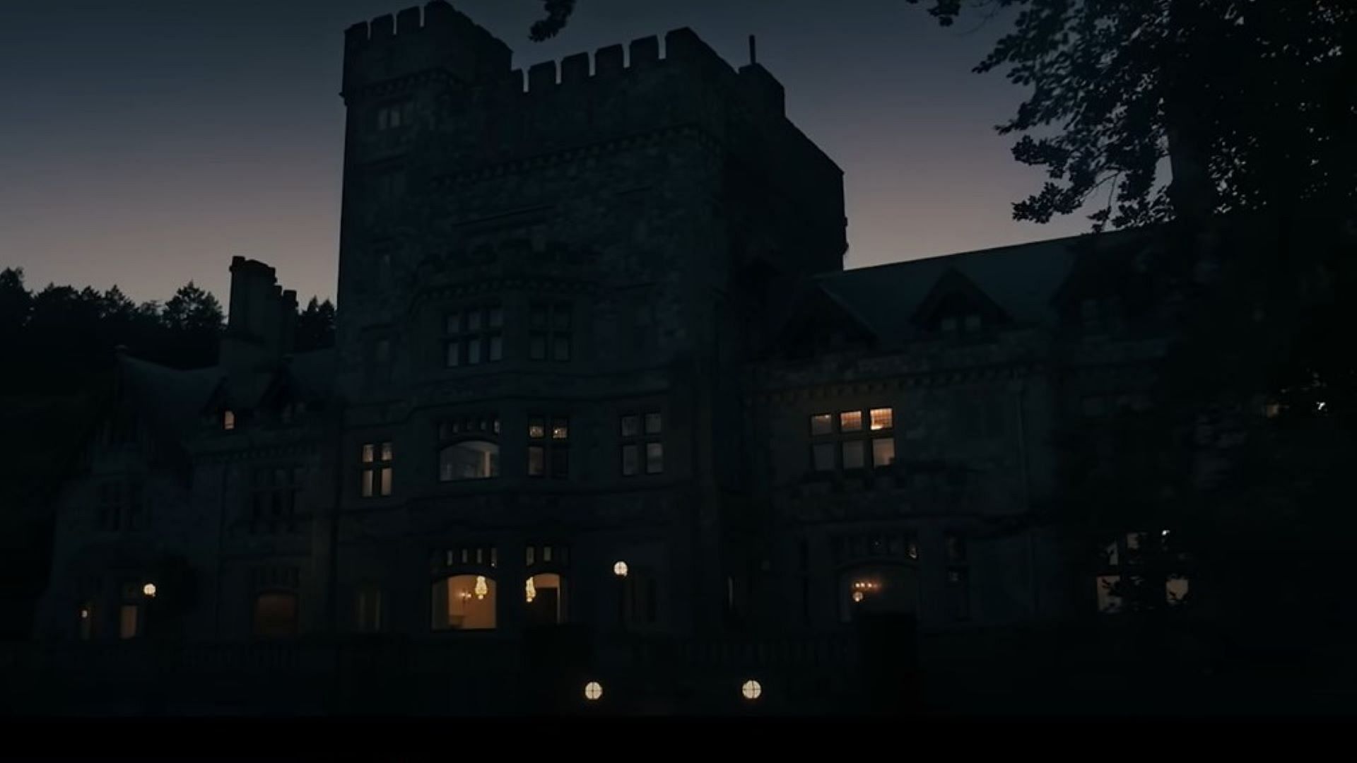 The castle depicted in the film (Image via Vertical/YouTube)