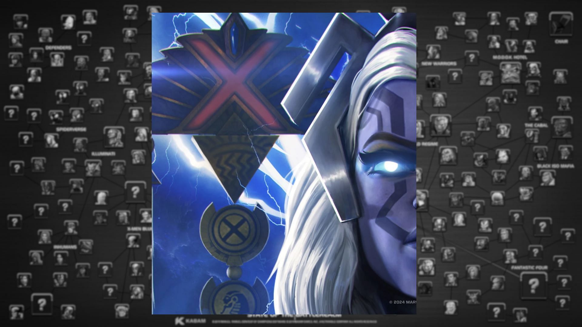 Storm (Pyramid X) in MCOC (Image via Kabam Games, Inc.)