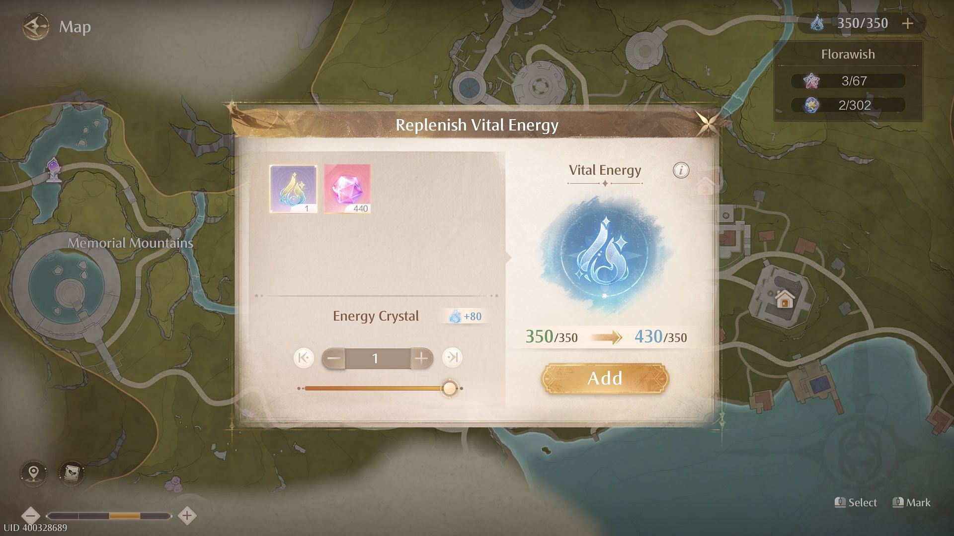 You should spend Vital Energy every day (Image via InFold Games)