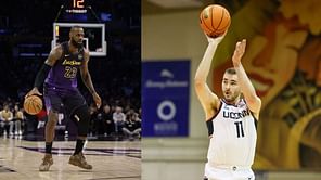 UConn star Alex Karaban shares why he picked $1.2B worth LeBron James for a 1-on-1 duel