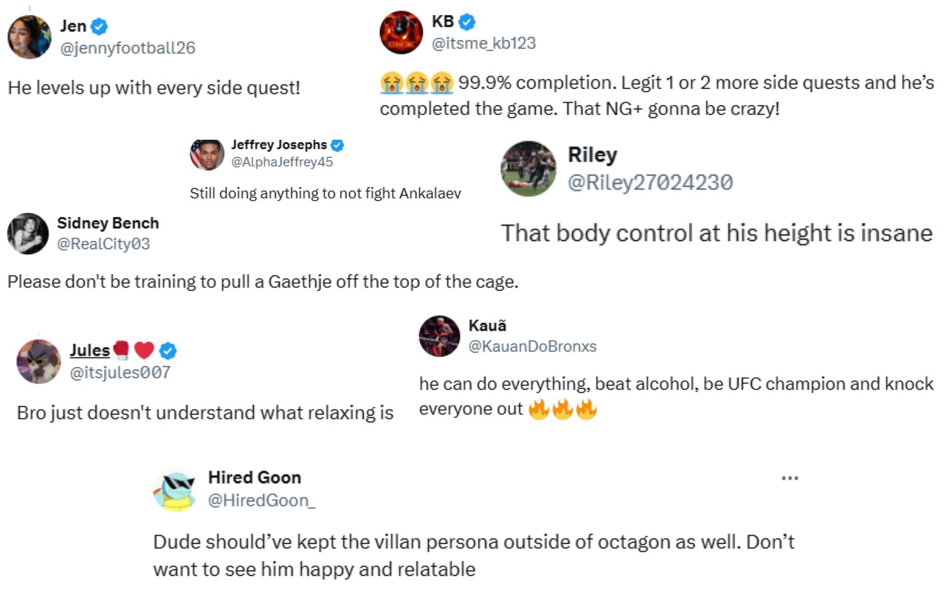 MMA fans react to Alex Pereira&#039;s video