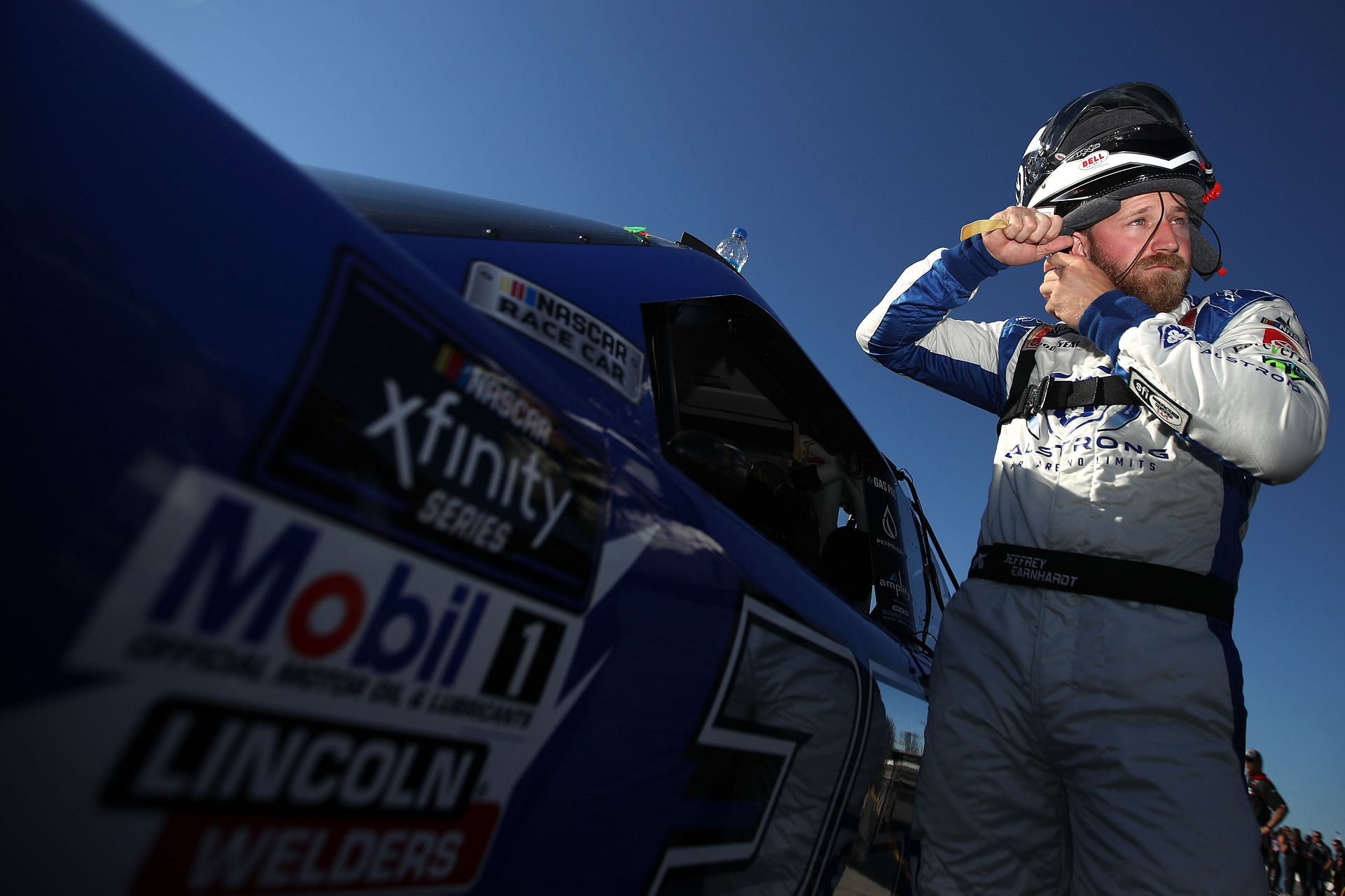 Jeffrey Earnhardt during NASCAR Xfinity Series Sparks 300 - Qualifying - Source: Getty