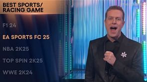 EA FC 25 wins the Best Sports/Racing Game award