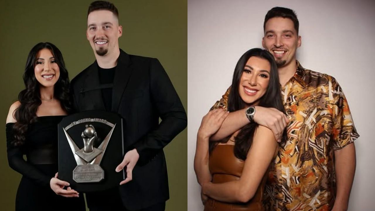 Blake Snell and his partner, Haeley Ryane (Images from - Instagram.com/snellzilla4)