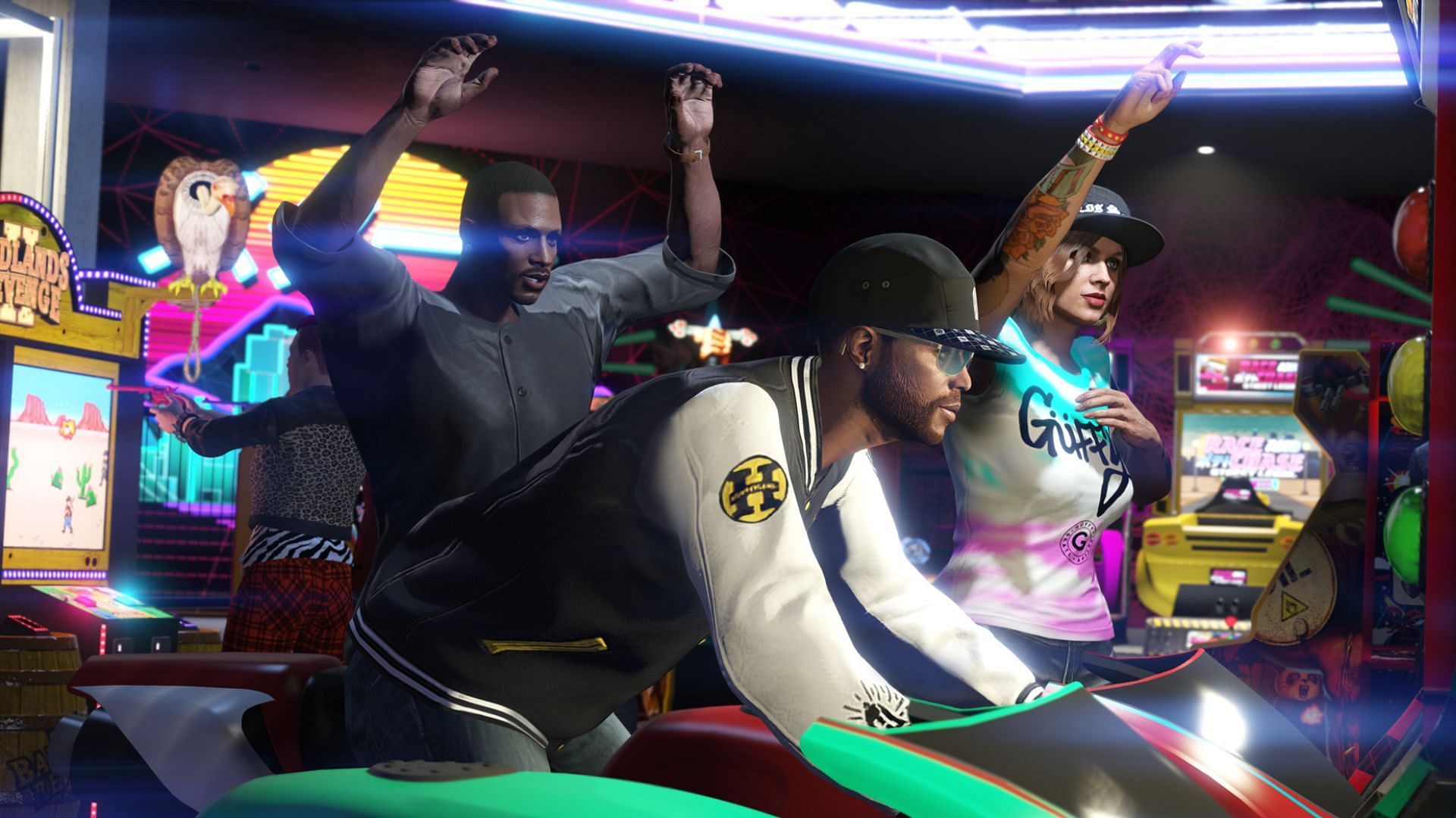 A promotional picture of Arcades (Image via Rockstar Games)