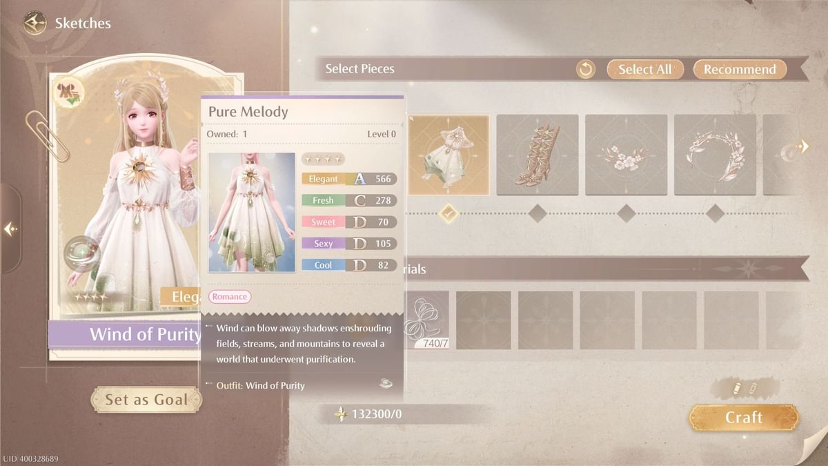 Infinity Nikki combat guide: Stats and builds explained