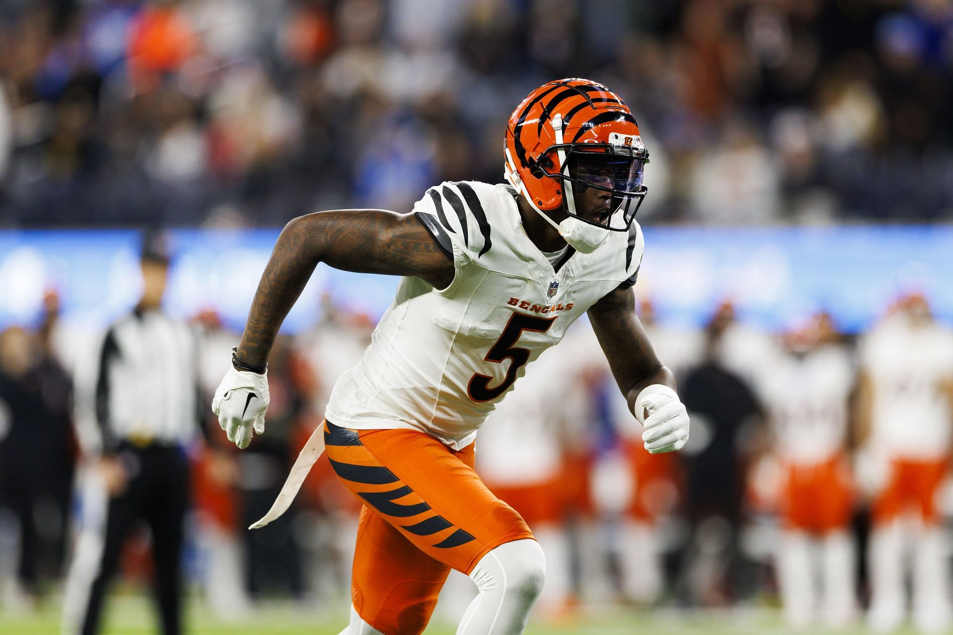 Tee Higgins during Cincinnati Bengals v Los Angeles Chargers - Source: Getty