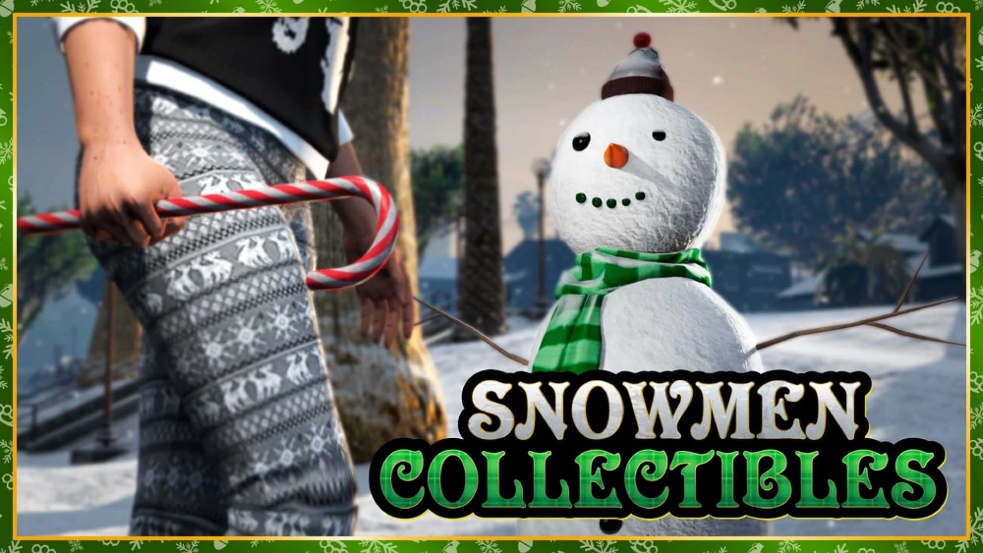 This festive season hunt down the snowmen in the wild to make money in GTA Online (Image via Rockstar Games)