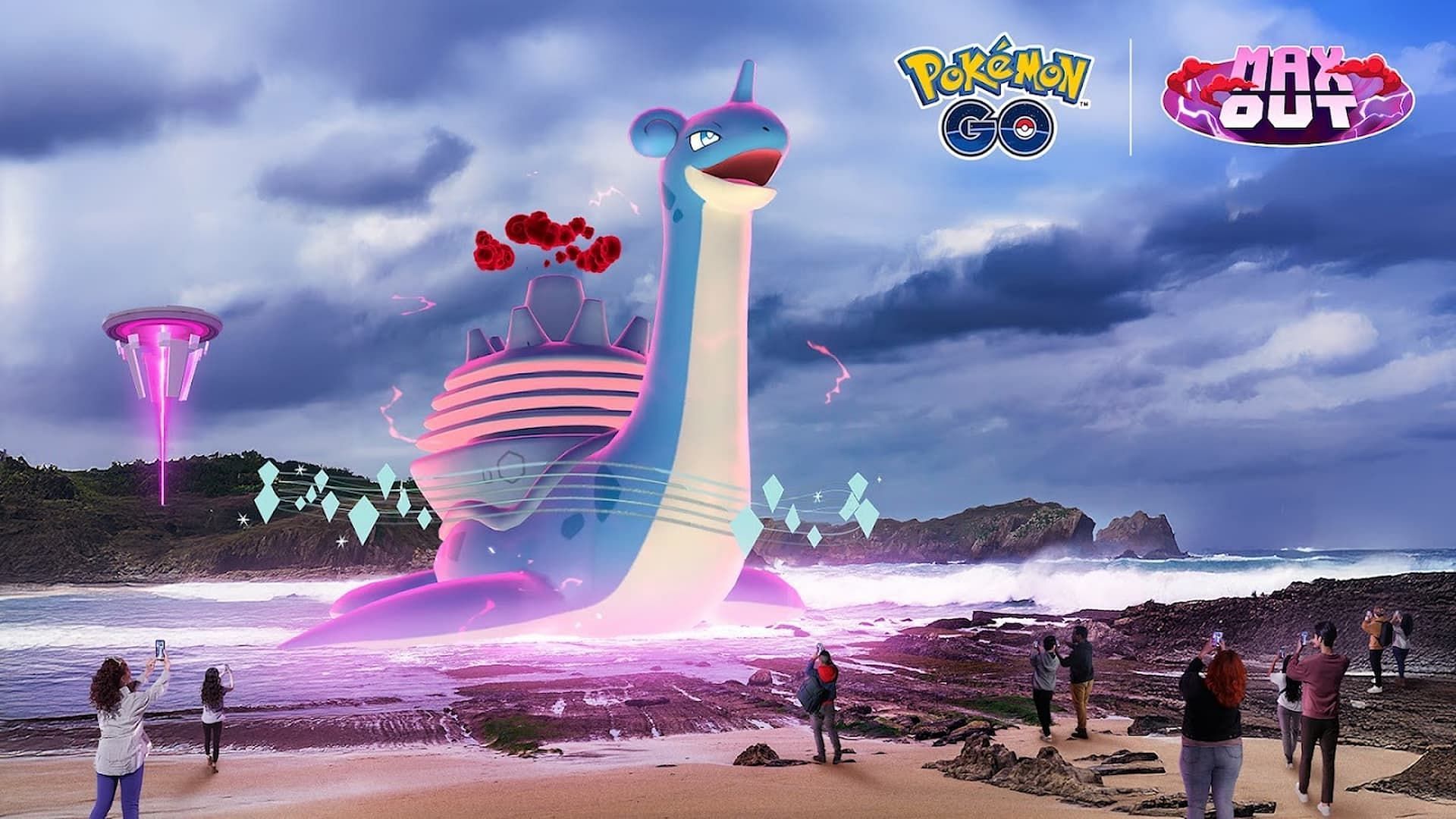 Gigantamax Lapras as announced in the game (Image via The Pokemon Company)