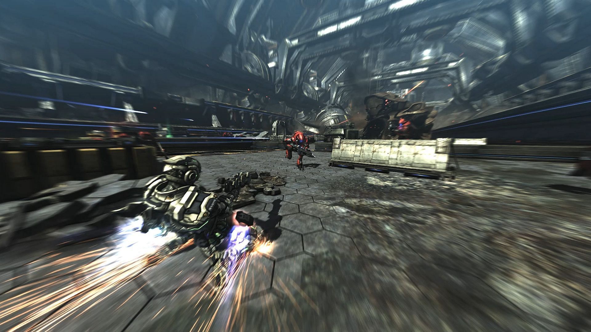 A still from Vanquish (Image via SEGA)