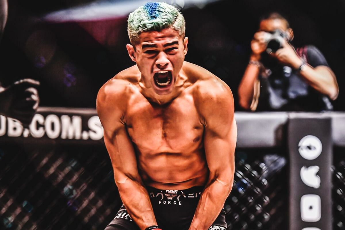 Fabricio Andrade ramps up his training camp ahead of ONE 170. [Photo from ONE Championship]