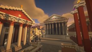 Minecraft player showcases beautiful reconstruction of ancient Rome city