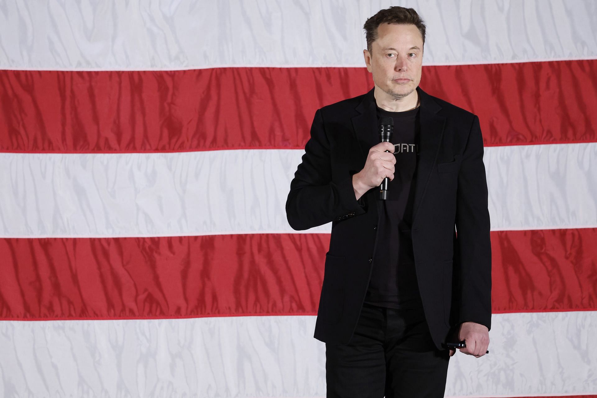 Elon Musk Holds Town Hall With Pennslyvania Voters - Source: Getty