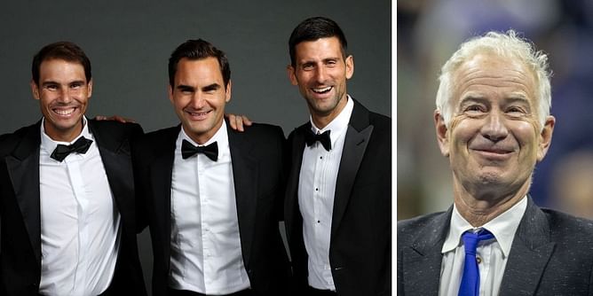 John McEnroe salutes Novak Djokovic, Rafael Nadal & Roger Federer for doing what he did not do after tasting success