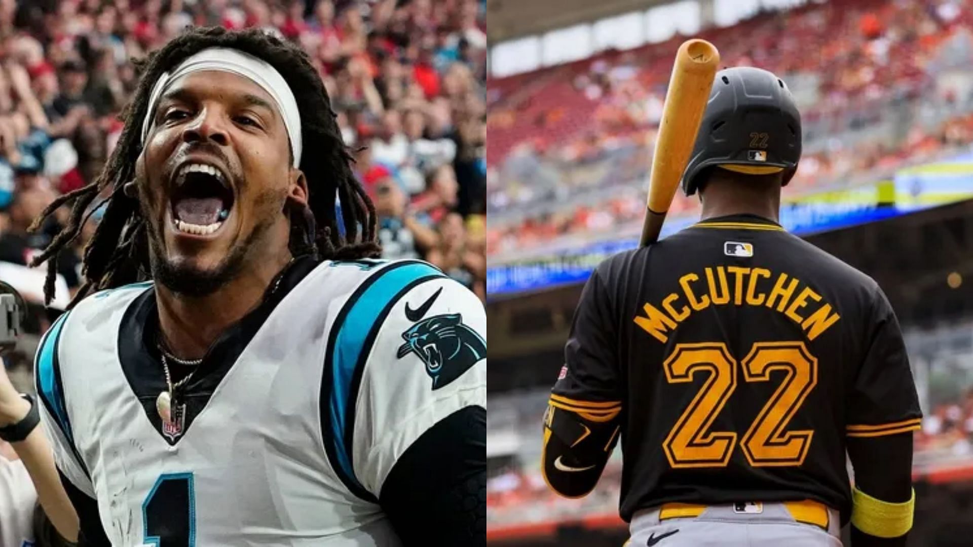 Former NFL QB Cam Newton &amp; Pittsburgh Pirates Slugger Andrew McCutchen