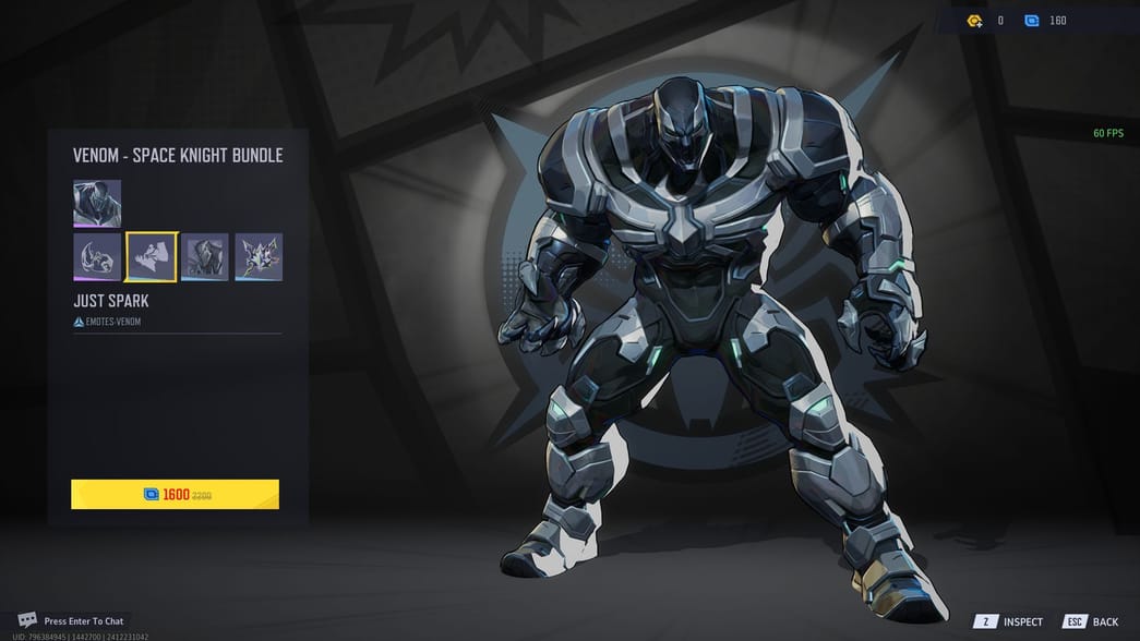 All Marvel Rivals Venom skins: Tier list and prices