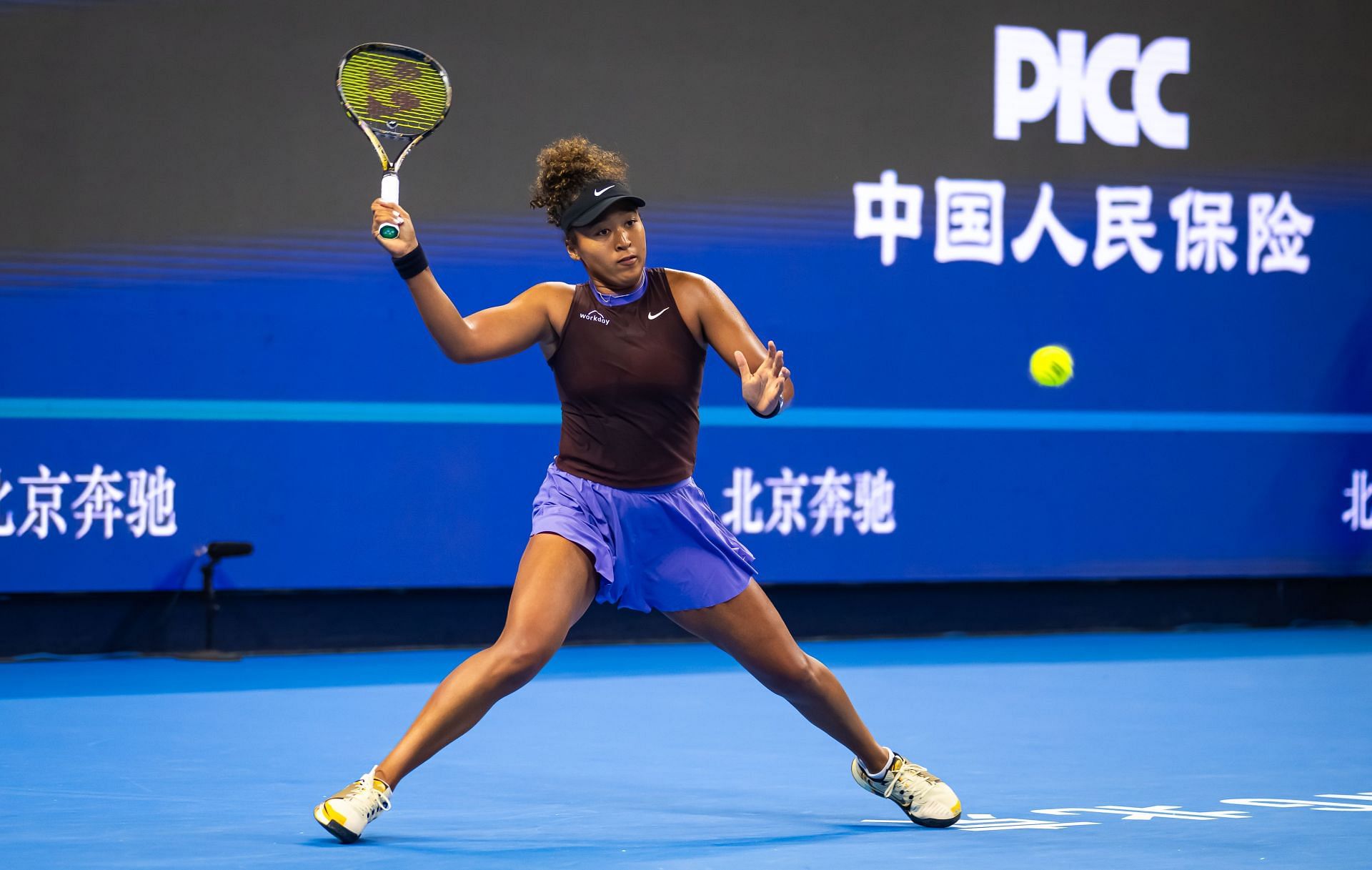 Osaka in action at the China Open (Image Source: Getty)