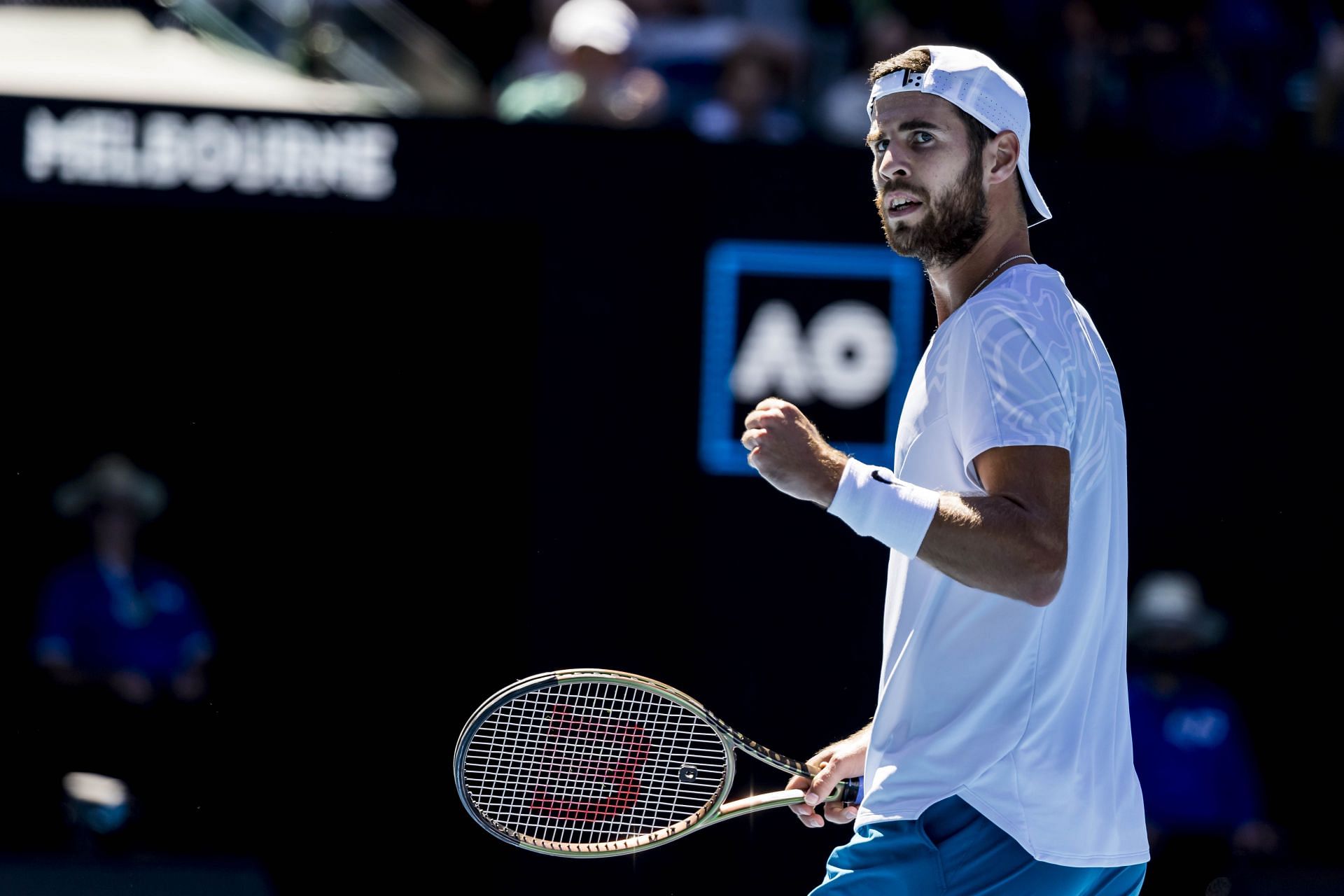 Karen Khachanov at the Australian Open 2023. (Photo: Getty)