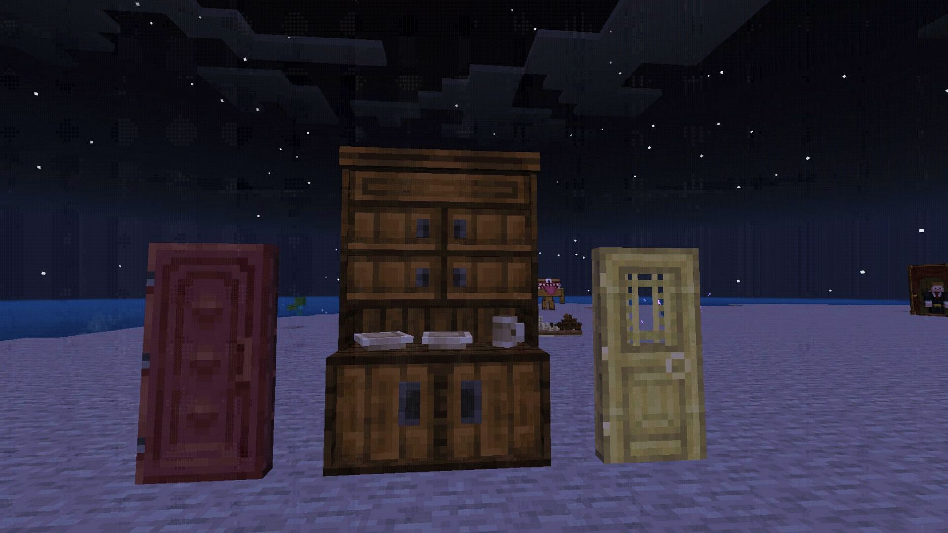 The idea of haunted doors is simply great (Image via Mojang Studios || Honeyfrost)