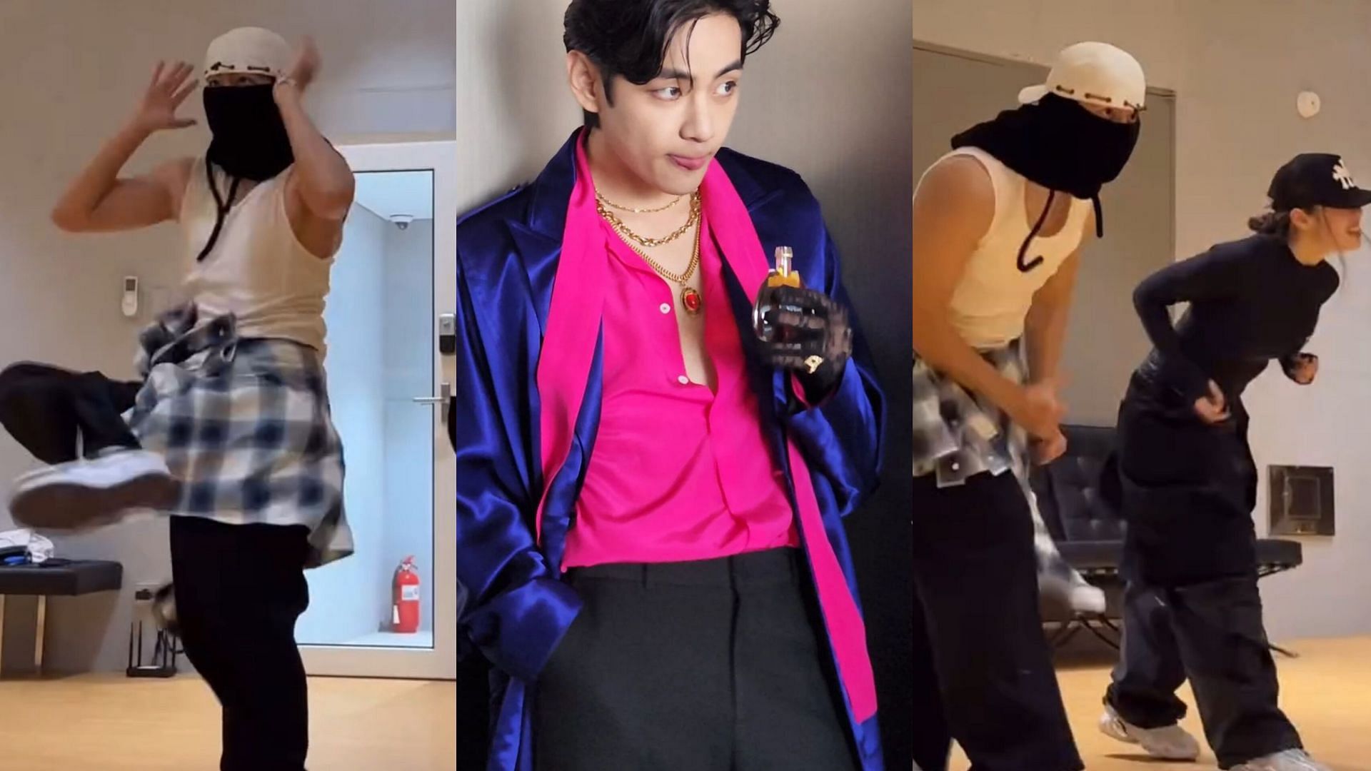 BTS&rsquo; Taehyung X Lee Jung-lee&rsquo;s  &lsquo;What&rsquo;s Your Fantasy&rsquo; dance video sparks a viral trend online (Images via Instagram/@thv &amp; @leejung_lee)