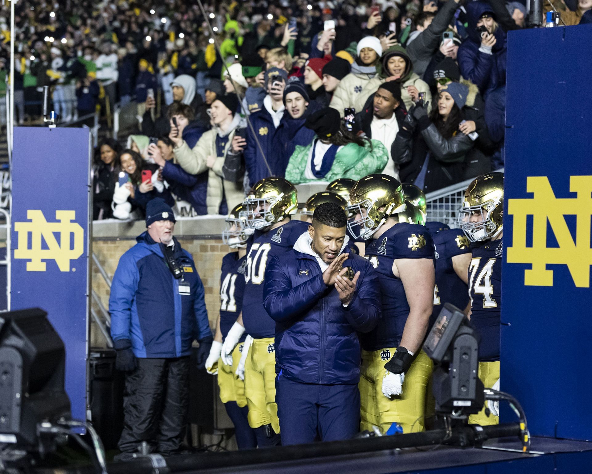 Indiana v Notre Dame - Playoff First Round - Source: Getty