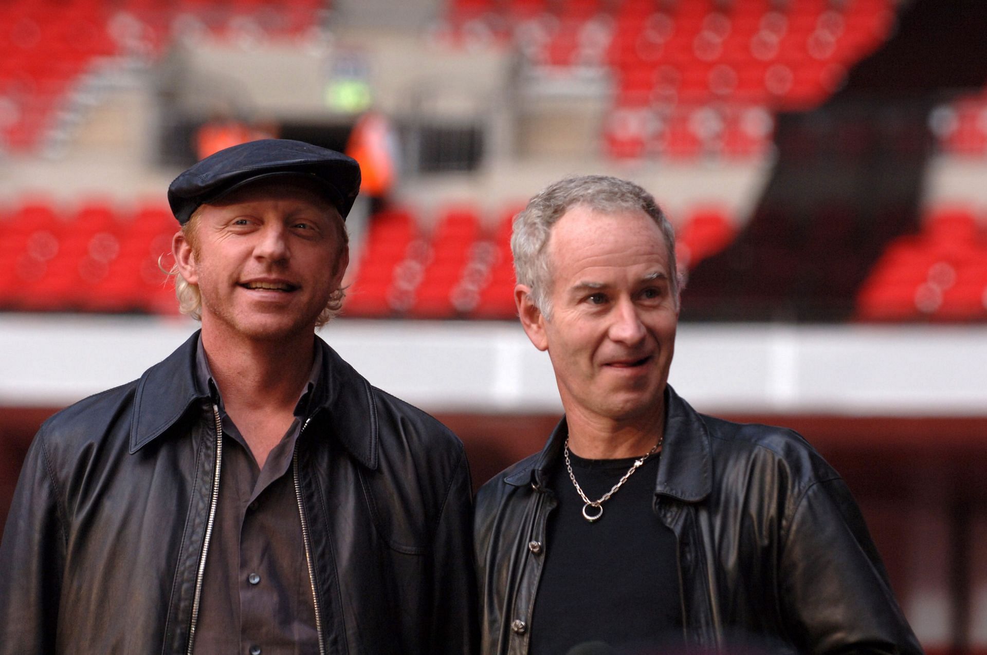 Boris Becker and John McEnroe - Source: Getty