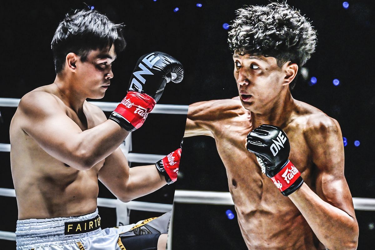 Petchtanong Petchfergus and Nabil Anane - Photo by ONE Championship