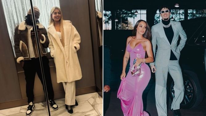 LaMelo Ball's gf Ana Montana drops 2-word reaction to Patrick Beverley's partner Mandana Bolourchi's blurry Bugatti night dump