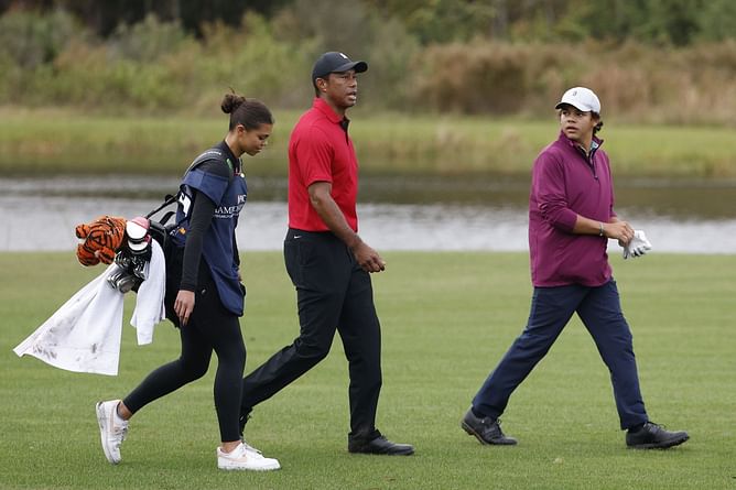 "You're so negative": The hilarious back-and-forth between Tiger Woods' son and daughter at the PNC Championship