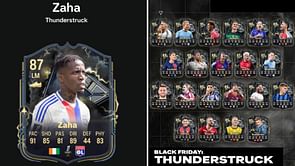 EA FC 25 Wilfred Zaha Thunderstruck SBC: All tasks and cheapest solutions