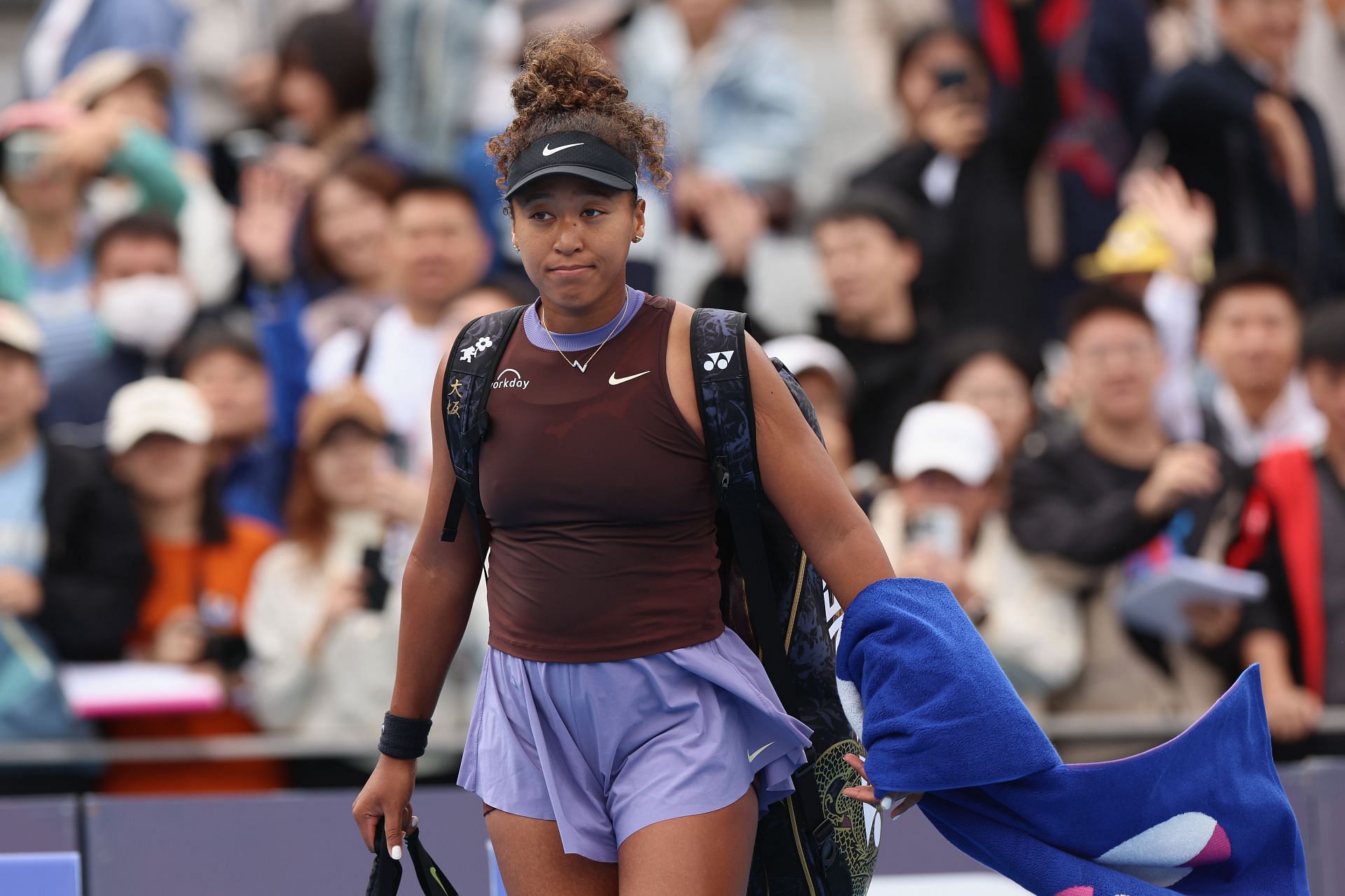 Naomi Osaka at the 2024 China Open - Source: Getty