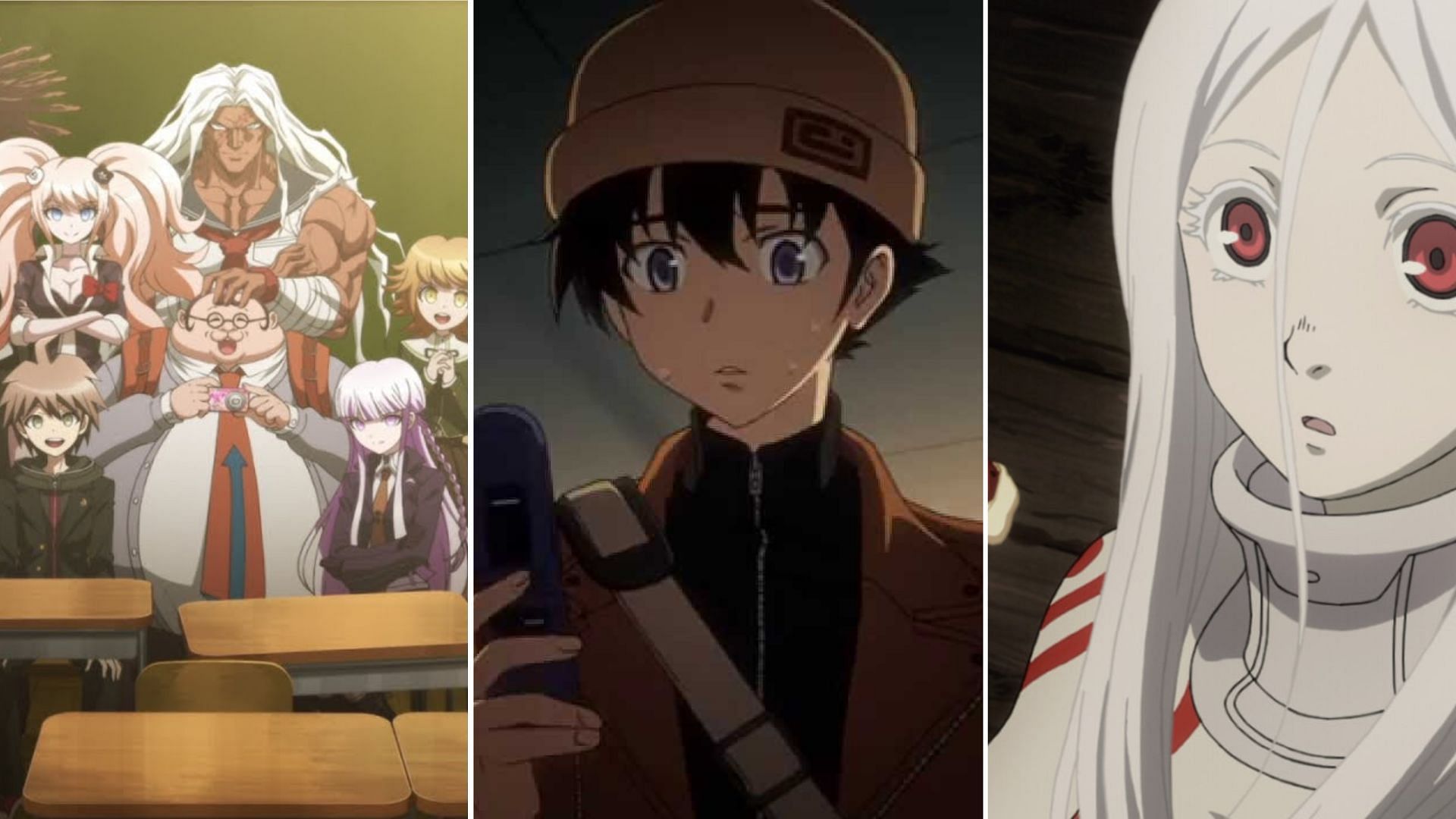 Danganronpa: The Animation, Future Diary, Deadman Wonderland