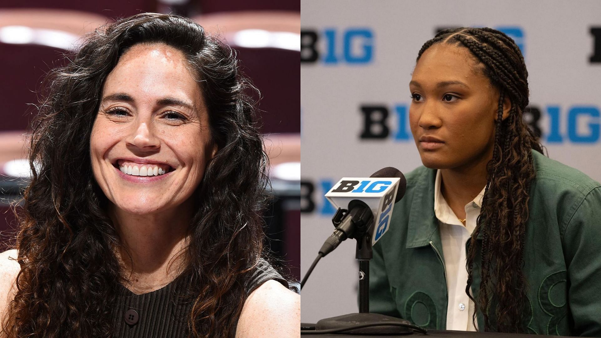 Sue Bird calls for attention to 18-year-old college phenom mirroring Caitlin Clark and Steph Curry&rsquo;s impact (Photos from @rutgerswbb, @seattlestorm/ IG)