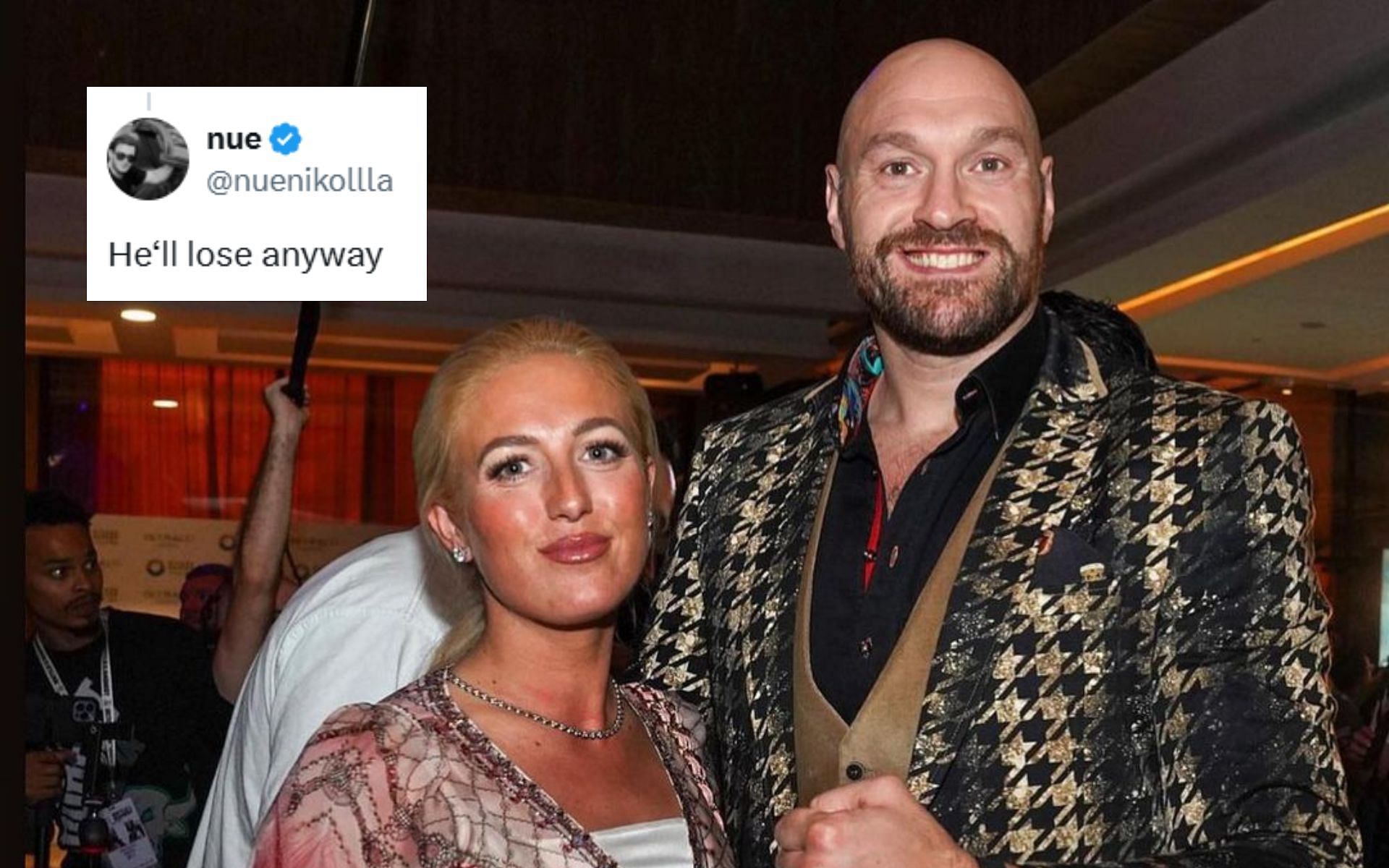 Paris Fury (left) has long been regarded as one of Tyson Fury