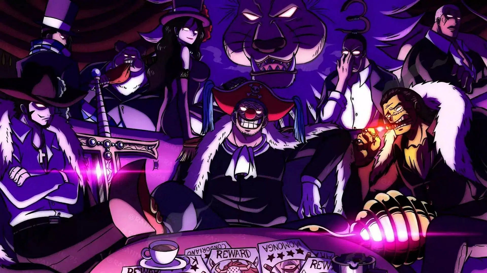 Members of Cross Guild as shown in the anime (Image via Toei Animation)