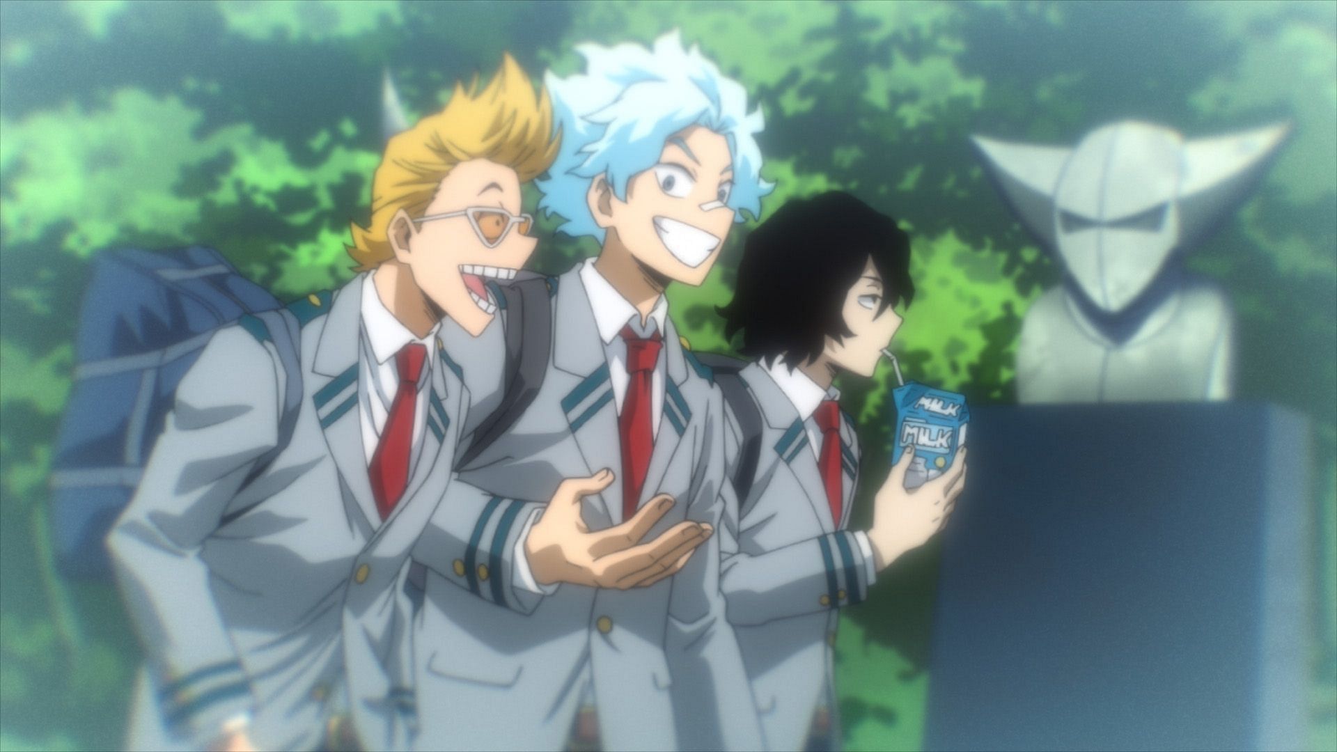 Aizawa, Yamada, and Shirakumo were best friends (Image via Bones)